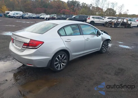 2015 Honda Civic Ex-L from USA, damaged, VIN 19XFB2F91FE233455
